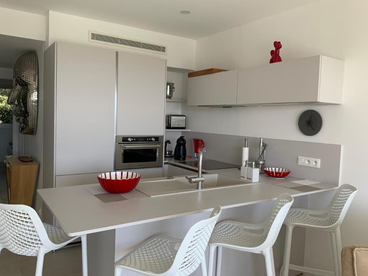 Appartement 2 Chambres Vue Mer Panoramique, Proche Croisette Cannes Vallauris Luaran gambar
