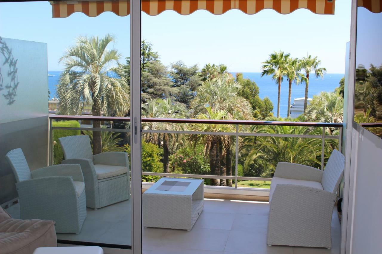 Appartement 2 Chambres Vue Mer Panoramique, Proche Croisette Cannes Vallauris Luaran gambar